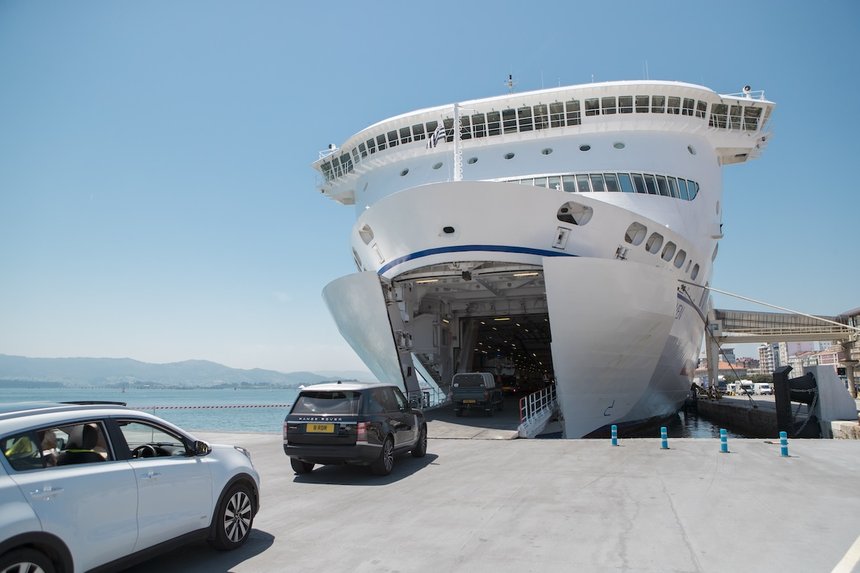 Embarquement sur le Pont-Aven