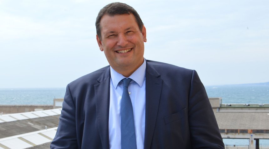 Hervé Martel, actuel DG du port de Marseille Fos