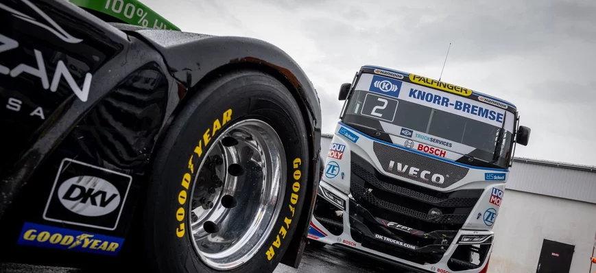 Pneus des camions de course : Goodyear chausse le 