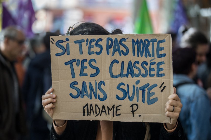 Manifestation contre les violences sexistes et sexuelles