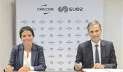 Signature entre CMA CGM et SUEZ