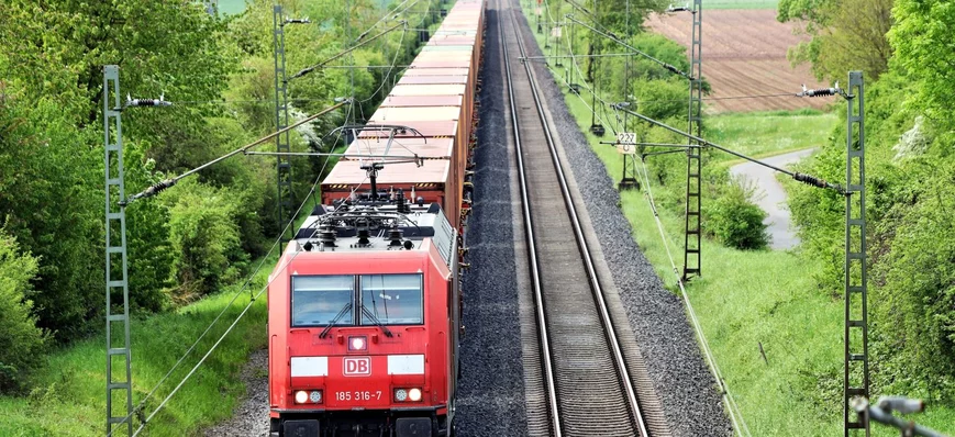 Combiné ferroviaire pour DB Cargo entre Valenton e