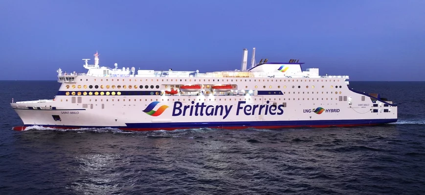 Brittany Ferries vient de recevoir son premier fer