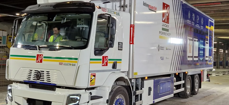 Innovation : un camion électrique automatisé pour 