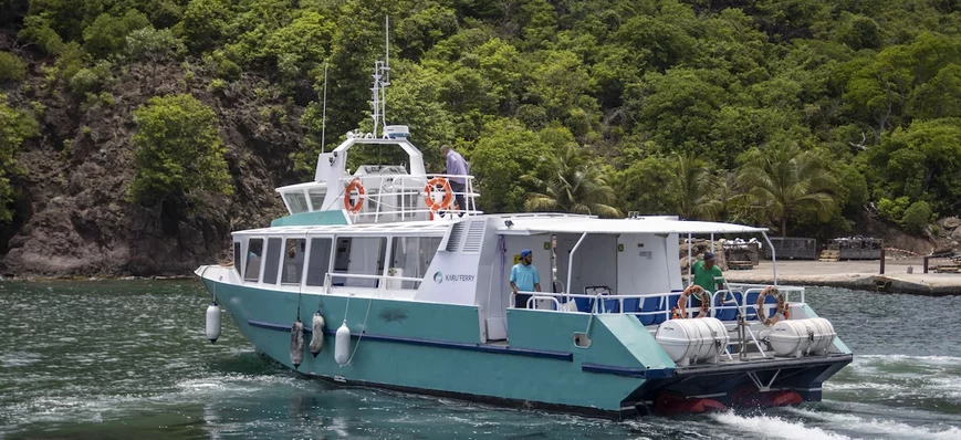 La compagnie guadeloupéenne Karu’Ferry doit réduir