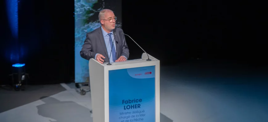 Fabrice Loher, ministre délégué à la Mer et à la P