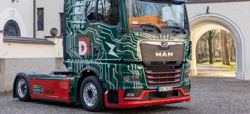 Camion électrique : le premier MAN eTGX entre en e