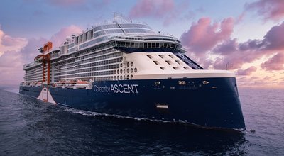 Celebrity Ascent - Aerials Offshore Florida Coast Line
