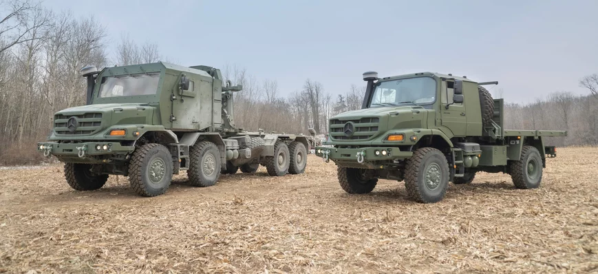 L'armée canadienne se fournit en camions Mercedes 