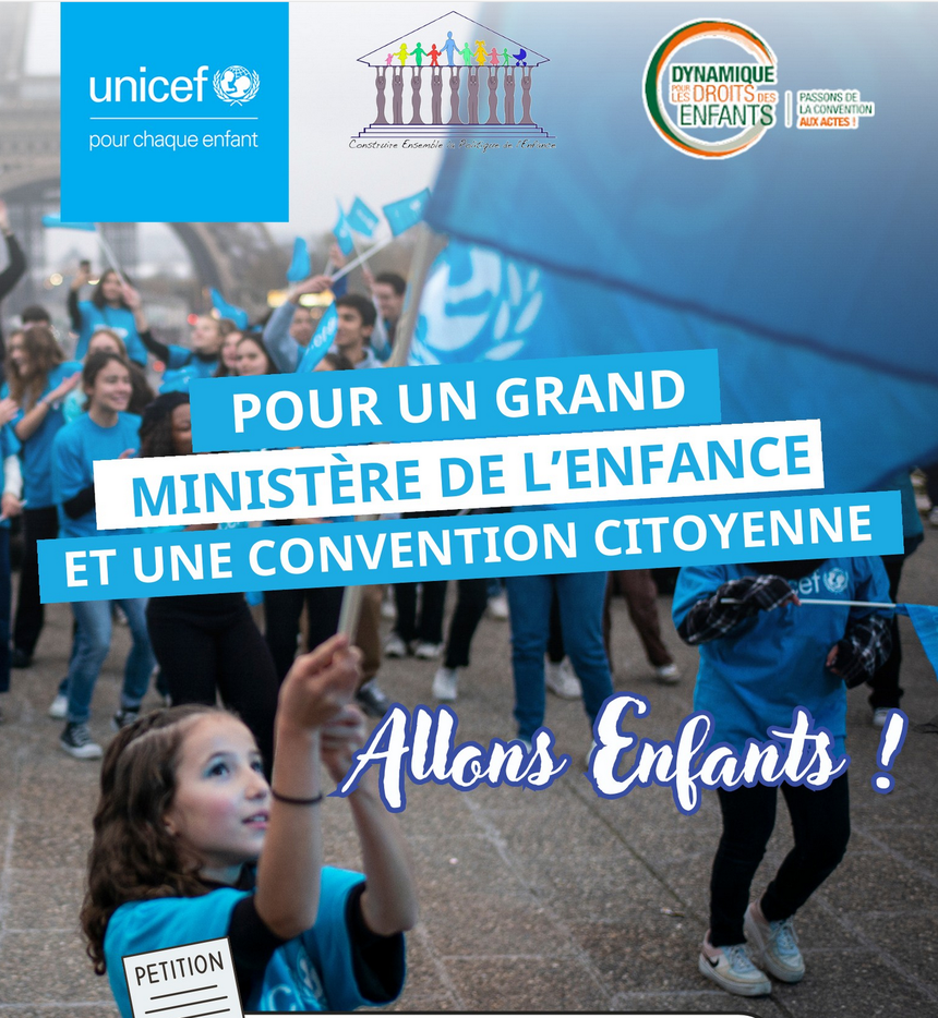 Pétition Unicef "Allons enfants!"