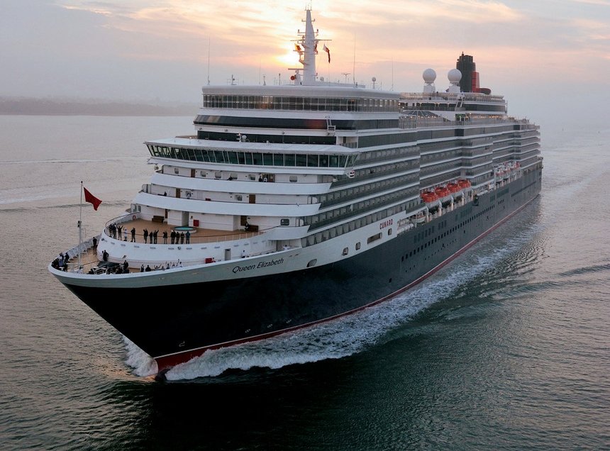 Cunard Queen Elizabeth.