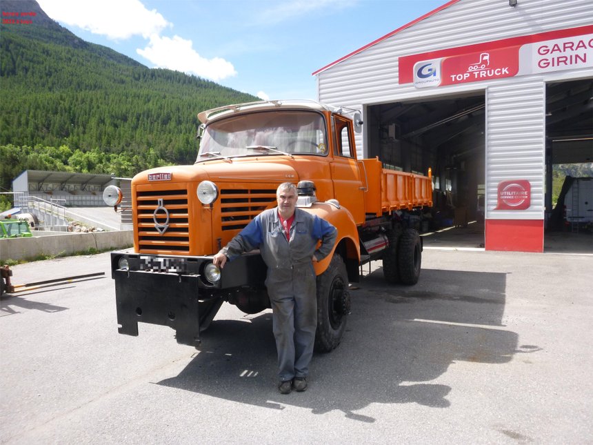 Un Berliet GLM12 4x4 restauré