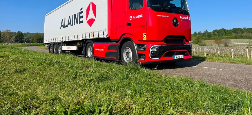 Le premier Mercedes eActros 600 de France est pour