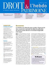 Sommaire n°1465