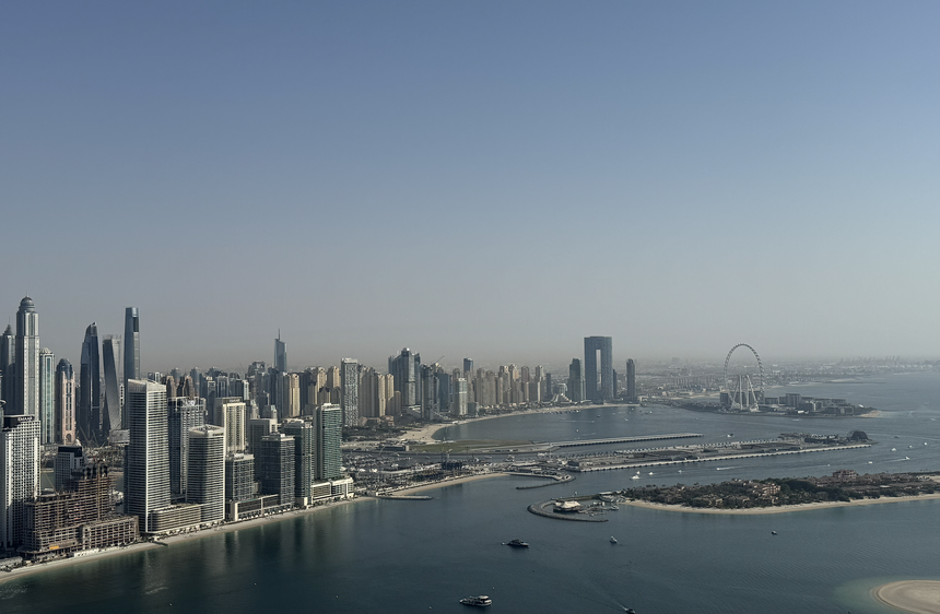 Dubaï depuis The View.