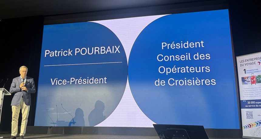 Patrick Pourbaix, Président Conseil des Opérateurs de Croisières