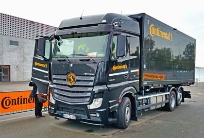 Continental présente son camion du futur - Actu-Transport 