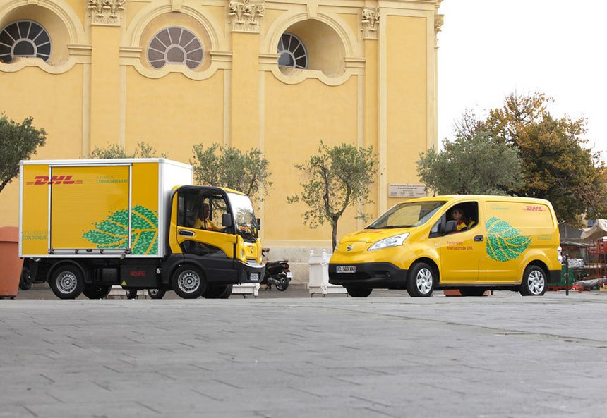 DHL Express passe à la livraison électrique à Nice ActuTransportLogistique.fr
