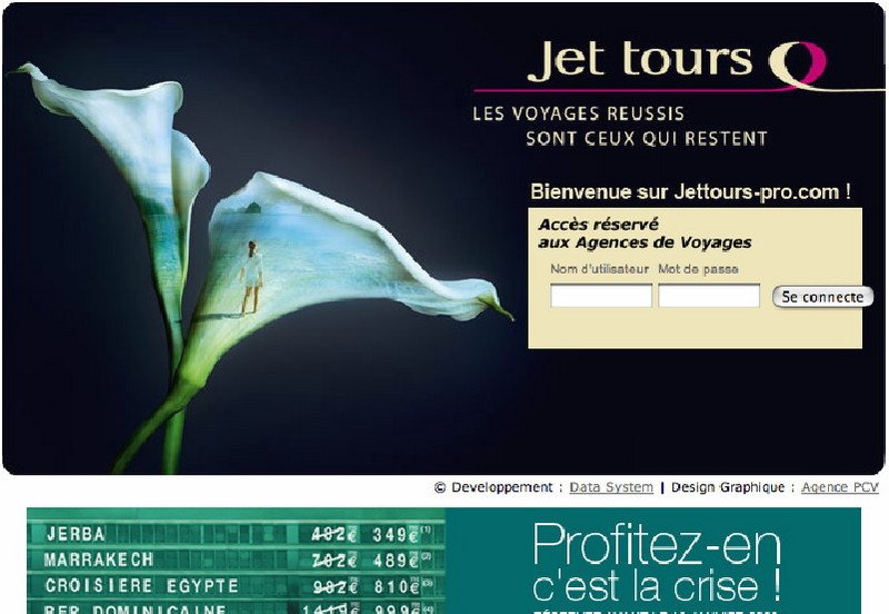 Jet tours lance son nouveau site pro Tour Hebdo