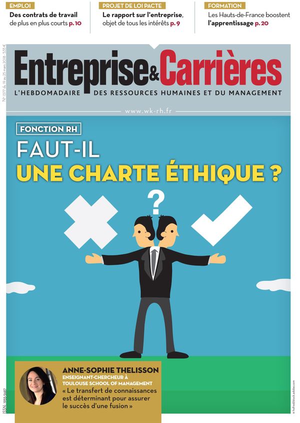 Couverture magazine Entreprise et carrières n° 1377