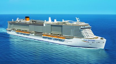 Découvrez en avant-première les photos du nouveau navire de Costa Croisières 