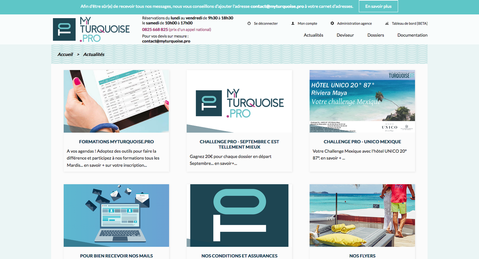 On a testé la nouvelle plate-forme My Turquoise Pro 