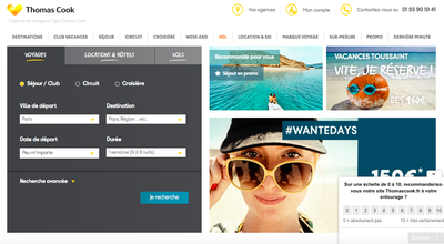 Comment Thomas Cook travaille sa relation client 