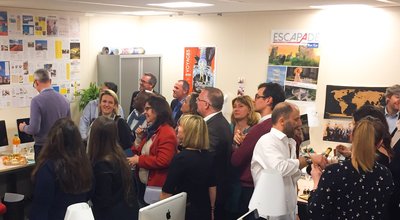 Vidéo : Tour Hebdo fête son bouclage et l’arrivée du printemps 