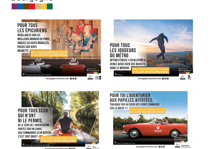 La Destination Bourgogne Devoile Sa Nouvelle Campagne Publicitaire Bus Car Tourisme De Groupe