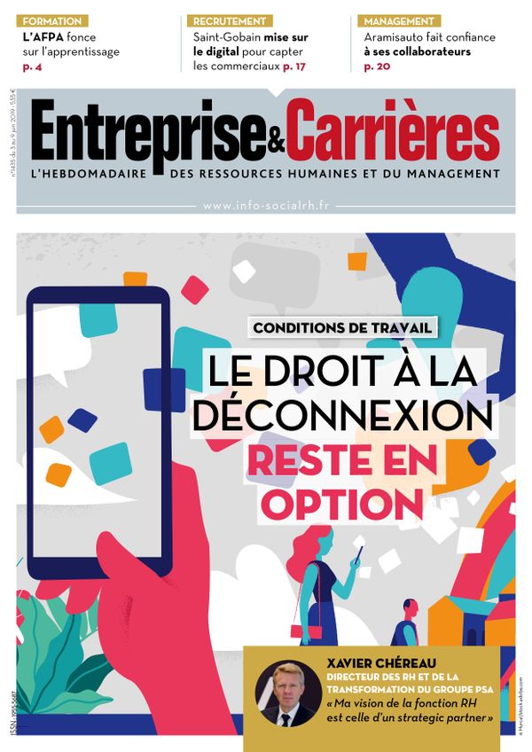 Couverture magazine Entreprise et carrières n° 1435