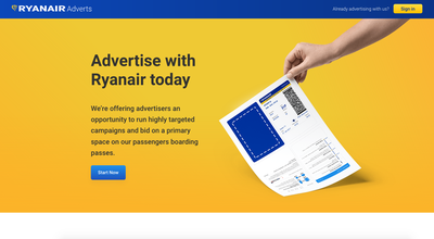 Ryanair dépoussière la pub sur les cartes d'embarquement 