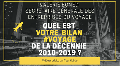 La minute #Voyage de Valérie Boned (Les Entreprises du Voyage) 