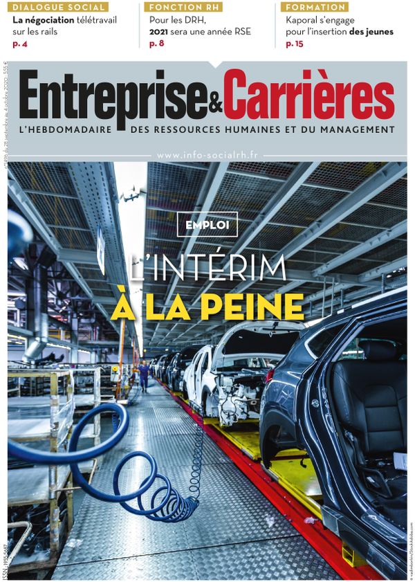 L'intérim à la peine