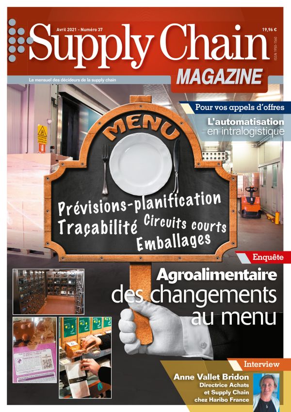 Couverture magazine supply chain magazine n° 37