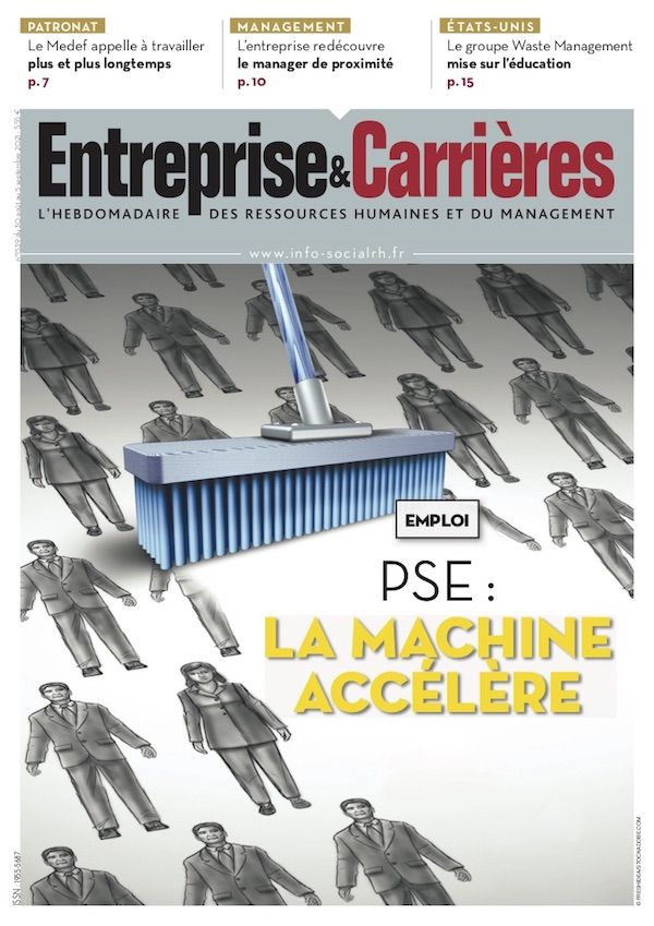 Couverture magazine Entreprise et carrières n° 1539