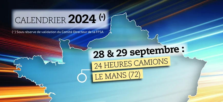 Championnat de France Calendriers 2024